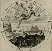 An illustration from Nucleus emblematum selectissimorum : quae Itali vulgo impresas vocant priuata industria studio singulari, vndiq[e] conquisitus, non paucis venustis inuentionibus auctus, additis carminib[us] illustratus (1611)