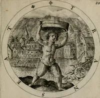 Picture 23 of 103 from Nucleus emblematum selectissimorum : quae Itali vulgo impresas vocant priuata industria studio singulari, vndiq[e] conquisitus, non paucis venustis inuentionibus auctus, additis carminib[us] illustratus (1611), leaf 52
