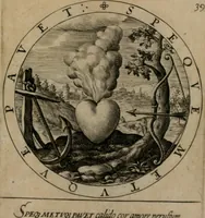 Picture 42 of 103 from Nucleus emblematum selectissimorum : quae Itali vulgo impresas vocant priuata industria studio singulari, vndiq[e] conquisitus, non paucis venustis inuentionibus auctus, additis carminib[us] illustratus (1611), leaf 90