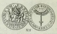 An illustration from Numismata. A discourse of medals, antient and modern. Together with some account of heads and effigies of illustrious, and famous persons, in sculps and tailledouce, of whom we have no medals extant; and of the use to be derived from them. To which is added a digression concerning physiognomy (1697)