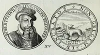 Picture 12 of 71 from Numismata. A discourse of medals, antient and modern. Together with some account of heads and effigies of illustrious, and famous persons, in sculps and tailledouce, of whom we have no medals extant; and of the use to be derived from them. To which is added a digression concerning physiognomy (1697), leaf 110