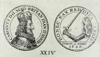 Picture 19 of 71 from Numismata. A discourse of medals, antient and modern. Together with some account of heads and effigies of illustrious, and famous persons, in sculps and tailledouce, of whom we have no medals extant; and of the use to be derived from them. To which is added a digression concerning physiognomy (1697), leaf 116