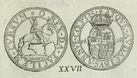 An illustration from Numismata. A discourse of medals, antient and modern. Together with some account of heads and effigies of illustrious, and famous persons, in sculps and tailledouce, of whom we have no medals extant; and of the use to be derived from them. To which is added a digression concerning physiognomy (1697)