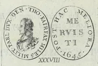 Picture 31 of 71 from Numismata. A discourse of medals, antient and modern. Together with some account of heads and effigies of illustrious, and famous persons, in sculps and tailledouce, of whom we have no medals extant; and of the use to be derived from them. To which is added a digression concerning physiognomy (1697), leaf 128