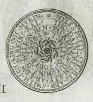 An illustration from Numismata. A discourse of medals, antient and modern. Together with some account of heads and effigies of illustrious, and famous persons, in sculps and tailledouce, of whom we have no medals extant; and of the use to be derived from them. To which is added a digression concerning physiognomy (1697)