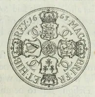 An illustration from Numismata. A discourse of medals, antient and modern. Together with some account of heads and effigies of illustrious, and famous persons, in sculps and tailledouce, of whom we have no medals extant; and of the use to be derived from them. To which is added a digression concerning physiognomy (1697)