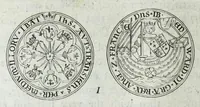 An illustration from Numismata. A discourse of medals, antient and modern. Together with some account of heads and effigies of illustrious, and famous persons, in sculps and tailledouce, of whom we have no medals extant; and of the use to be derived from them. To which is added a digression concerning physiognomy (1697)