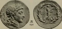 An illustration from Numismata graeca; Greek coin-types, classified for immediate identification (1910)