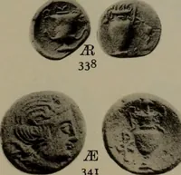 Picture 36 of 528 from Numismata graeca; Greek coin-types, classified for immediate identification (1910), leaf 180