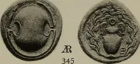 An illustration from Numismata graeca; Greek coin-types, classified for immediate identification (1910)