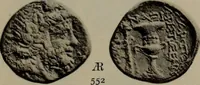 An illustration from Numismata graeca; Greek coin-types, classified for immediate identification (1910)
