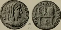 An illustration from Numismata graeca; Greek coin-types, classified for immediate identification (1910)