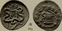 An illustration from Numismata graeca; Greek coin-types, classified for immediate identification (1910)