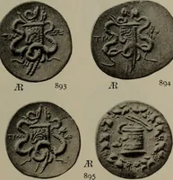 Picture 88 of 528 from Numismata graeca; Greek coin-types, classified for immediate identification (1910), leaf 196