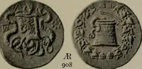 An illustration from Numismata graeca; Greek coin-types, classified for immediate identification (1910)