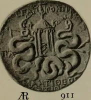 An illustration from Numismata graeca; Greek coin-types, classified for immediate identification (1910)