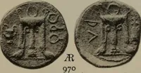 An illustration from Numismata graeca; Greek coin-types, classified for immediate identification (1910)