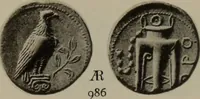 Picture 111 of 528 from Numismata graeca; Greek coin-types, classified for immediate identification (1910), leaf 200