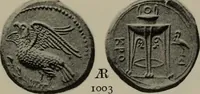 Picture 122 of 528 from Numismata graeca; Greek coin-types, classified for immediate identification (1910), leaf 202