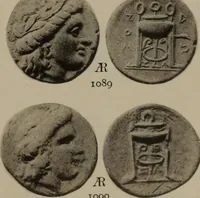 Picture 142 of 528 from Numismata graeca; Greek coin-types, classified for immediate identification (1910), leaf 204