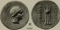 Picture 155 of 528 from Numismata graeca; Greek coin-types, classified for immediate identification (1910), leaf 210