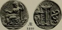 An illustration from Numismata graeca; Greek coin-types, classified for immediate identification (1910)