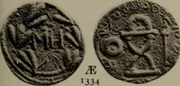 An illustration from Numismata graeca; Greek coin-types, classified for immediate identification (1910)
