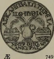 Picture 200 of 528 from Numismata graeca; Greek coin-types, classified for immediate identification (1910), leaf 220