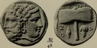 Picture 207 of 528 from Numismata graeca; Greek coin-types, classified for immediate identification (1910), leaf 358