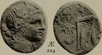 An illustration from Numismata graeca; Greek coin-types, classified for immediate identification (1910)