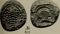 Picture 266 of 528 from Numismata graeca; Greek coin-types, classified for immediate identification (1910), leaf 384