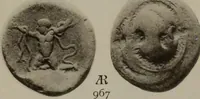 An illustration from Numismata graeca; Greek coin-types, classified for immediate identification (1910)