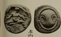 Picture 285 of 528 from Numismata graeca; Greek coin-types, classified for immediate identification (1910), leaf 394