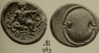 Picture 286 of 528 from Numismata graeca; Greek coin-types, classified for immediate identification (1910), leaf 394
