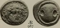 Picture 288 of 528 from Numismata graeca; Greek coin-types, classified for immediate identification (1910), leaf 394