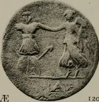 An illustration from Numismata graeca; Greek coin-types, classified for immediate identification (1910)