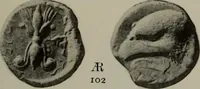 Picture 326 of 528 from Numismata graeca; Greek coin-types, classified for immediate identification (1910), leaf 584