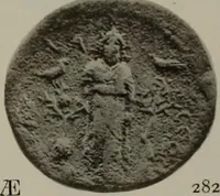 An illustration from Numismata graeca; Greek coin-types, classified for immediate identification (1910)