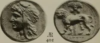 Picture 385 of 528 from Numismata graeca; Greek coin-types, classified for immediate identification (1910), leaf 598