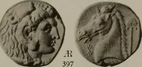 Picture 389 of 528 from Numismata graeca; Greek coin-types, classified for immediate identification (1910), leaf 598