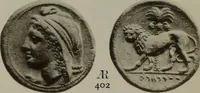 Picture 390 of 528 from Numismata graeca; Greek coin-types, classified for immediate identification (1910), leaf 598