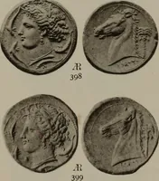 An illustration from Numismata graeca; Greek coin-types, classified for immediate identification (1910)