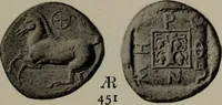 Picture 408 of 528 from Numismata graeca; Greek coin-types, classified for immediate identification (1910), leaf 602