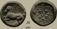Picture 412 of 528 from Numismata graeca; Greek coin-types, classified for immediate identification (1910), leaf 602