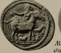 Picture 413 of 528 from Numismata graeca; Greek coin-types, classified for immediate identification (1910), leaf 602