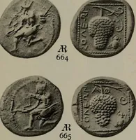 Picture 422 of 528 from Numismata graeca; Greek coin-types, classified for immediate identification (1910), leaf 608