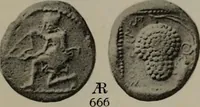 Picture 423 of 528 from Numismata graeca; Greek coin-types, classified for immediate identification (1910), leaf 608