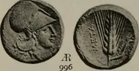 Picture 459 of 528 from Numismata graeca; Greek coin-types, classified for immediate identification (1910), leaf 618