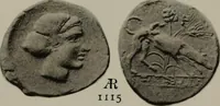 Picture 484 of 528 from Numismata graeca; Greek coin-types, classified for immediate identification (1910), leaf 622