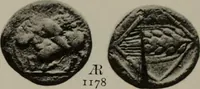 An illustration from Numismata graeca; Greek coin-types, classified for immediate identification (1910)